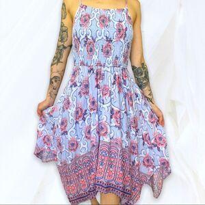 Japan’s (S) Purple Flowy Floral Dress